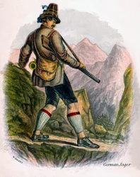 Contadino bavarese, 1809