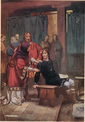 La Regina cerca di confortare Amleto, da 