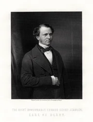 Edward Henry Stanley, 15° Conte di Derby, statista britannico, metà-fine XIX secolo