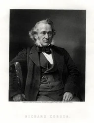 Richard Cobden, produttore britannico, statista radicale e liberale, XIX secolo