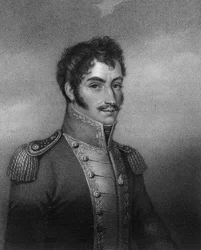 Simón Bolívar, rivoluzionario sudamericano del XIX secolo, 1836