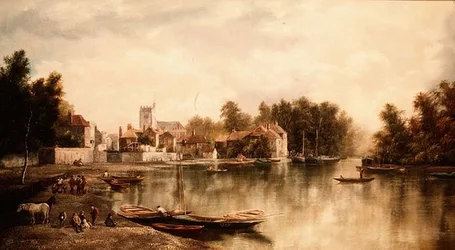 Veduta di Twickenham, una di una coppia