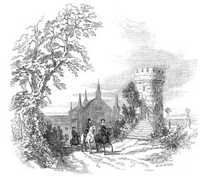 Rosenau (dal disegno di Sua Altezza Reale il Principe Alberto)