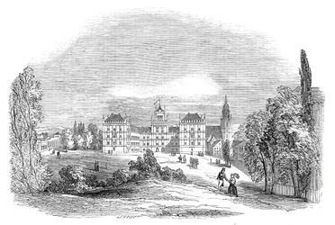 Il Palazzo di Ehrenburg, a Coburg (dal disegno di Sua Altezza Reale il Principe Alberto)
