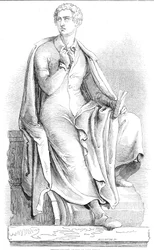 Statua di Lord Byron di Thorwaldsen