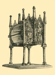 Reliquiario, XIV secolo, 1881