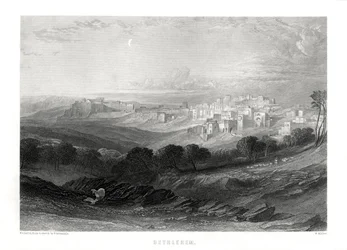 Betlemme, Palestina, XIX secolo