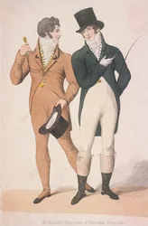 Abiti da Passeggio e da Cavallo del Mattino, c1810