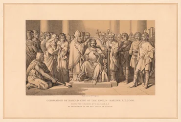 Incoronazione di Harold Re degli Anglo-Sassoni, A.D. 1066