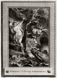 Perseo libera Andromeda, 1775