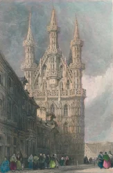Hotel De Ville, Lovanio, 19° secolo
