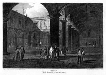 La Borsa Reale, Città di Londra, 1816