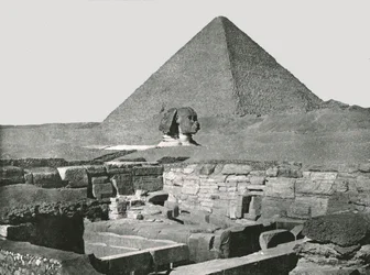Grande Piramide, Sfinge e Tempio di Chafea, Giza, Egitto