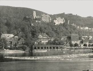 Il castello, Heidelberg, Germania, 1895