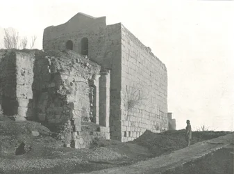 Torre da cui San Paolo discese in un cesto, Damasco, Siria Ottomana, 1895