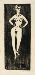 (Nudo in piedi)
