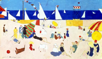 In spiaggia