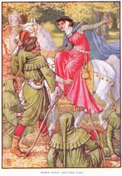 Robin Hood e la dama