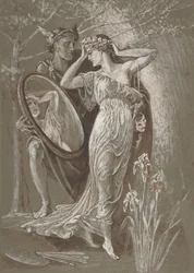 Lo specchio di Venere, o Arte e vita, ca. 1890