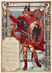 Il Norvegese. Da: Il corteggiamento di Columbia: Una storia illustrata degli Stati Uniti, 1893