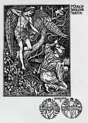 Il calendario dei pastori - Marzo, 1898