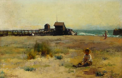 Ragazzo su una spiaggia, 1884