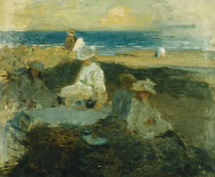 Sulla spiaggia, c.1903