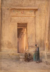 Porta nel Tempio di Iside