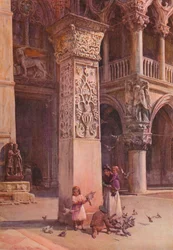 In Piazzetta, Venezia, c1900 1913
