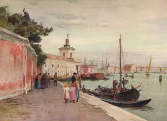 La Dogana, Venezia, c1900 1913