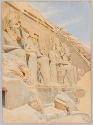 Il grande tempio di Abu Simbel