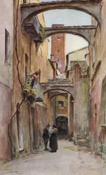 Via Deglio Speddale, Noli, Italia