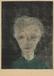Uomo stanco (Autoritratto), 1923
