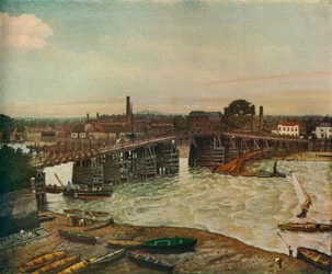 Vecchio Ponte di Battersea, 1874