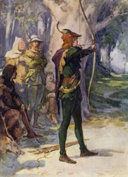 Illustrazione per Ivanhoe di Sir Walter Scott