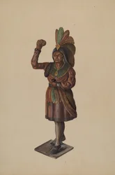 Indiano del negozio di sigari