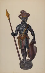 Indiano del Negozio di Sigari, c. 1937