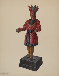 Indiano del Negozio di Sigari, c. 1937