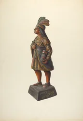 Indiano del negozio di sigari