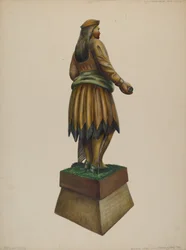 Indiano del negozio di sigari