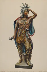 Indiano del Negozio di Sigari, c. 1938