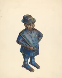 Salvadanaio giocattolo: Poliziotto