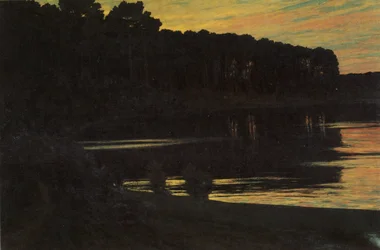 Tedesco: Grunewaldsee Lago Grunewald


Titolo/i alternativo/i: Tedesco: Sonnenuntergang über dem Grunewaldsee Lago Grunewald