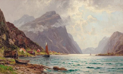 Paesaggio di fiordo