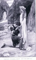 Ferdinando: La mia padrona, carissima! E io così umile per sempre