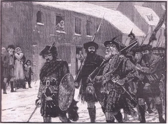Ritirata degli Highlanders AD 1716