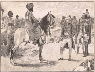 La resa di Baillie a Hyder Ali, 1780
