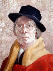 Uomo in arancione
