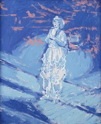 Miss Hilda Glyder sul palco