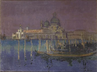 Notturno: La Dogana e Santa Maria della Salute, Venezia, 1896